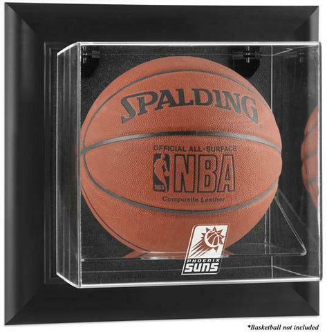 Phoenix Suns Black Framed Wall-Mountable Team Basketball Case - Fanatics