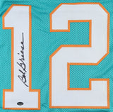 Bob Griese Signed Miami Dolphins Jersey (Schwartz COA) / 2xSuper Bowl Champion