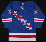 Mike Richter Signed Rangers Jersey (Steiner) 1994 Stanley Cup Champs Goaltender