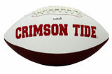 AJ McCarron Autographed/Signed Alabama Crimson Tide Embroidered Logo Football