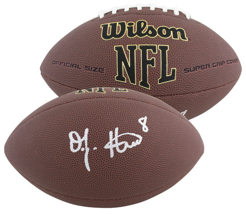 Bills O.J. Howard Authentic Signed Wilson Super Grip Nfl Football BAS Witnessed