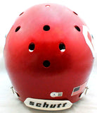 Adrian Peterson Signed OU Sooners F/S Authentic Schutt Helmet w/2 Insc.-BAW Holo