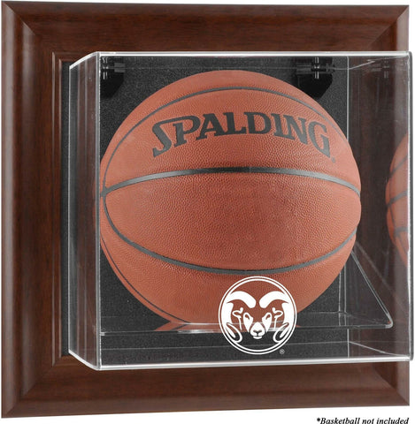 Colorado Brown Framed Wall-Mountable Basketball Display Case - Fanatics