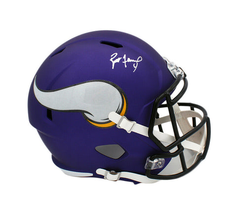 Brett Favre Signed Minnesota Vikings Speed Full Size NFL Helmet