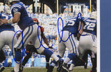 Andrew Luck Signed Framed 11x14 Indianapolis Colts Photo BAS