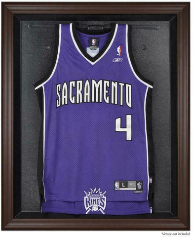 Sacramento Kings Brown Framed Jersey Display Case-Fanatics Authentic