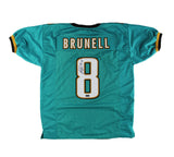 Mark Brunell Signed Jacksonville Custom Teal Jersey