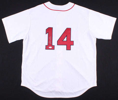 Jim Rice Signed Boston Red Sox Custom Jersey (JSA COA) 8xAll-Star Outfielder