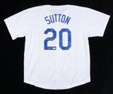 Don Sutton Signed Los Angeles Dodgers Jersey Inscribed HOF 98 (JSA COA) 300 Wins