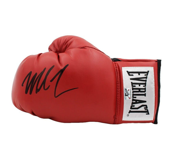 Mike Tyson Signed Everlast Red Boxing Glove - Black Ink