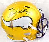Jared Allen Signed Minnesota Vikings F/S Flash Speed Authentic Helmet-Beckett W