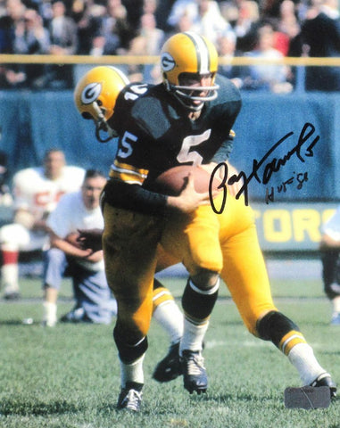 Paul Hornung Signed Green Bay Packers Unframed 8x10 NFL Photo - Running w - Insc