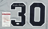 Willie Randolph Signed Yankees Jersey (JSA COA) New York 2nd Baseman 1976-1988
