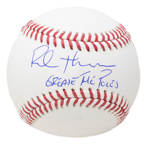 Rob Thomson Signed Philadelphia Phillies MLB Baseball Grease The Poles JSA