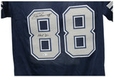 Drew Pearson Autographed/Signed Pro Style Blue XL Jersey HOF BAS 32767