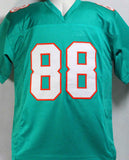 Mike Gesicki #88 Autographed Teal Pro Style Jersey - JSA W Auth *R8