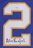 Alex English Signed Denver Nuggets Jersey (JSA COA) 8xNBA All-Star (1982-1989)