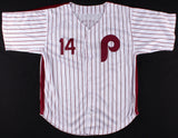 Pete Rose Signed Phillies Jersey Insc "1980 W.S. CHAMP" (Fiterman Sports Holo)