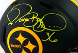 Jerome Bettis Signed Steelers F/S Eclipse Speed Authentic Helmet- Beckett W Auth