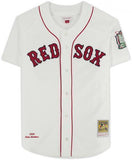 FRMD Pedro MarTeam Issuednez Red Sox Signed Mitchell & Ness Jersey w/HOF Ins