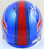 AJ Epenesa Autographed Buffalo Bills Flash Speed Mini Helmet-Beckett W Hologram