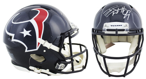 Texans J.J. Watt Authentic Signed Authentic Proline F/S Speed Helmet JSA Witness
