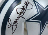 Tony Dorsett Autographed Dallas Cowboys Speed Mini Helmet-Beckett W Hologram