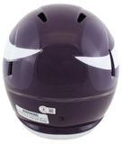Vikings Fran Tarkenton Authentic Signed Full Size Speed Rep Helmet BAS