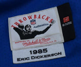 Eric Dickerson LA Rams Signed 1985 Throwback Mitchell & Ness Jersey w/HOF Insc