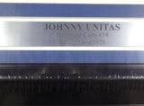 Johnny Unitas Autographed Signed Framed 16x20 Photo Colts PSA/DNA COA X01960