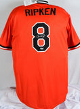 Cal Ripken Jr. Signed Orange Nike Cooperstown Baltimore Orioles Jersey- Fanatics