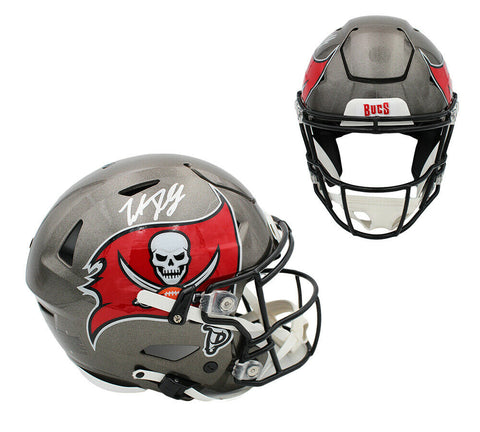 Trent Dilfer Signed Tampa Bay Buccaneers Speed Flex Authentic NFL Helmet