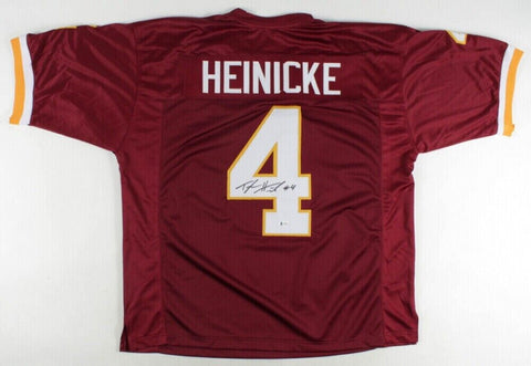 Taylor Heinicke Signed Washington Redskins Jersey (Beckett) 2022 Starting Q.B.
