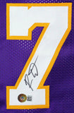 Ron Artest Autographed Purple Los Angeles Jersey-Beckett W Hologram *Black