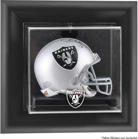 Oakland Raiders Wall-Mounted Mini Helmet Display Case - Fanatics