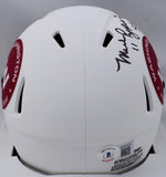 Mark Rypien Autographed WFT Lunar Speed Mini Helmet w/SB MVP-Beckett W Hologram