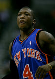 Nate Robinson Signed New York Knicks Jersey (Beckett COA) 3xSlam Dunk Champion