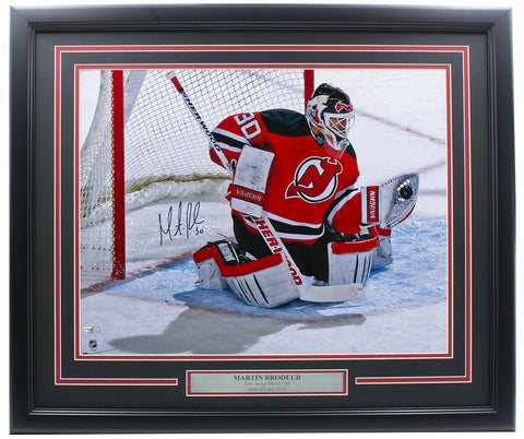 Martin Brodeur Signed Puck New Jersey Devils Hockey NHL SCC 95 Autograph  HOF JSA - Autographed NHL Pucks at 's Sports Collectibles Store