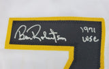 Bob Robertson "1971 WSC" Signed Pittsburgh Pirate Jersey (TSE COA) Bucs 1st Base