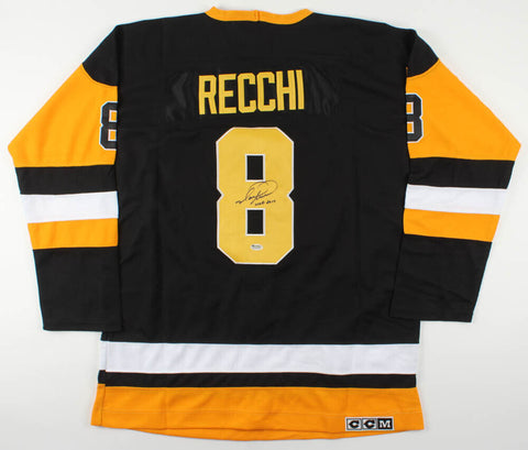 Mark Recchi Signed Pittsburgh Penguins CCM NHL Style Jersey (SCG COA)