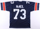 Marcus McNeill Signed Auburn Tigers Jersey (PSA COA) San Diego Chargers O-Tackle