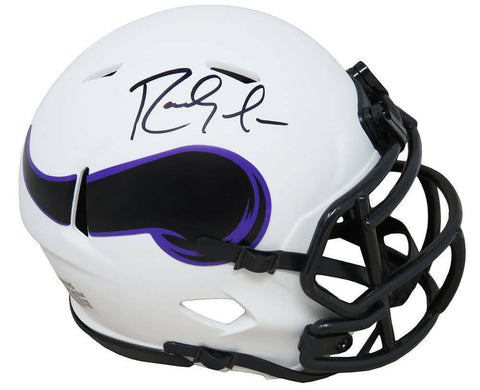 Randy Moss Signed Minnesota Vikings Lunar Eclipse Riddell Mini Helmet (SS COA)