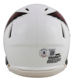 Kurt Warner Signed Arizona Cardinals Mini Helmet (Beckett) 4xPro Bowl Q.B.