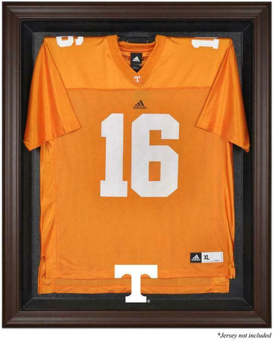 Tennessee Volunteers Brown Framed Logo Jersey Display Case - Fanatics Authentic
