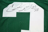 Chris Ivory Autographed Green Pro Style Jersey- JSA W Authenticated *L3