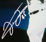 Frank Thomas Autographed White Sox 8x10 Photo Watching Hit w/ 35- JSA W *White