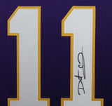 DAUNTE CULPEPPER (Vikings purple SKYLINE) Signed Autographed Framed Jersey JSA