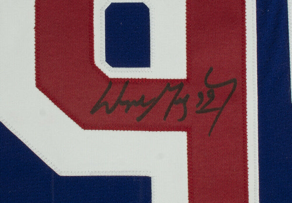 Wayne Gretzky Autographed Vintage Throwback White CCM New York Rangers  Jersey
