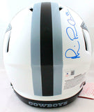 Michael Irvin Signed Cowboys F/S Lunar Speed Authentic Helmet-Beckett W Hologram