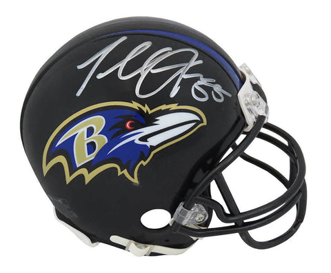 Terrell Suggs Signed Baltimore Ravens Riddell Mini Helmet -(SCHWARTZ SPORTS COA)